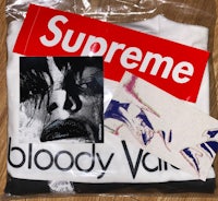 supreme bloody valve tee