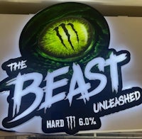 the beast unleashed led sign