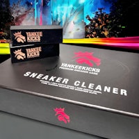 a box with the words sneaker cleaner on it